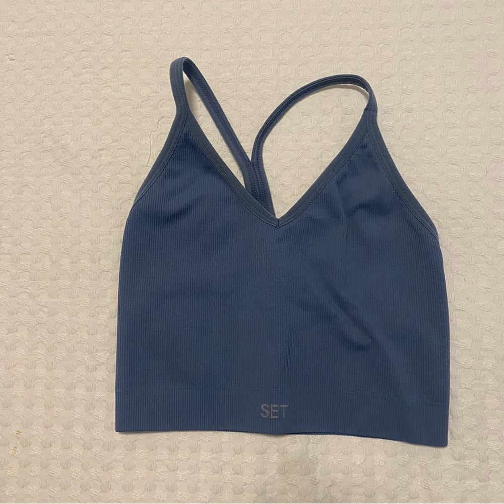 Set Active Blue Top
